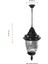 BFE-68186-BKR-M3 Kahverengi Boyalı Dış Mekan Aydınlatma E27 ABS Polikarbon Cam 26cm 3