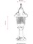 BSU-68186-BSY-M3-K Siyah Boyalı Dış Mekan Aydınlatma E27 ABS Polikarbon Cam 26cm 3