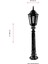 BSU-68188-BKR-B Kahverengi Boyalı Dış Mekan Aydınlatma E27 Çelik Boru ABS Polikarbon Cam 23cm 3