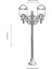 BSU-68198-2BSY Siyah Boyalı Dış Mekan Aydınlatma E27 Metal ABS Akrilik Cam 55x17cm 3