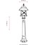 BSU-68199-BSY-B Siyah Boyalı Dış Mekan Aydınlatma E27 ABS Polikarbon Cam 26cm 3