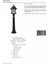 BSU-68199-BSY-B Siyah Boyalı Dış Mekan Aydınlatma E27 ABS Polikarbon Cam 26cm 4