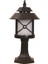 BSU-68199-BSY-K Siyah Boyalı Dış Mekan Aydınlatma E27 ABS Polikarbon Cam 26cm 2