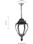 BFE-68202-BKR-OP Kahverengi Boyalı Dış Mekan Aydınlatma E27 ABS Akrilik Cam 20cm 3