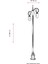 BSU-68204-BSY-M2-B Siyah Boyalı Dış Mekan Aydınlatma E27 Çelik Boru ABS Akrilik Cam 65cm 3