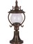 BSU-68205-BKR-K Kahverengi Boyalı Dış Mekan Aydınlatma E27 ABS Akrilik Cam 25cm 2