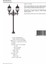 BSU-68208-2BSY-M2 Siyah Boyalı Dış Mekan Aydınlatma E27 Aluminyum ABS Polikarbon Cam 55x18cm 4
