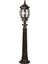 BSU-68208-BSY-M2-B Siyah Boyalı Dış Mekan Aydınlatma E27 ABS Polikarbon Cam 18cm 2