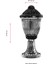 BSU-68210-BKR-K Kahverengi Boyalı Dış Mekan Aydınlatma E27 ABS Polikarbon Cam 23cm 3