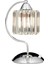 ML-65244-1K Krom Kaplama Masa Lambası E27 Metal Kristal 20x25cm 2