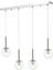 AV-60216-4KY Krom Kaplama Modern Avize E27 Metal Cam 70x13cm 2