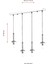 AV-60216-4KY Krom Kaplama Modern Avize E27 Metal Cam 70x13cm 3