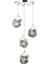 AV-60215-4KT Krom Kaplama Modern Avize E27 Metal Cam 40cm 2