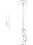 AV-60092-1K Krom Kaplama Modern Avize E14 Metal Cam 15cm 4