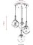 AV-60210-4ET Eskitme Kaplama Modern Avize E27 Metal Cam 40cm 5