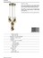AV-60218-4ET Eskitme Kaplama Modern Avize E27 Metal Cam 40cm 4