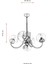 AV-65217-5E Eskitme Kaplama Modern Avize E27 Metal Cam 60cm 3