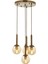 AV-60216-4ET Eskitme Kaplama Modern Avize E27 Metal Cam 40cm 2