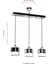 AV-60193-3Y-CPR Bakır Patina Boyalı Modern Avize E27 Metal Cam 70x15cm 4