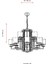 AV-60190-12E Eskitme Kaplama Modern Avize E27 Metal Cam 105cm 3