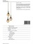 AV-60161-3ET Eskitme Kaplama Modern Avize E27 Metal Cam 40cm 5