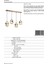 AV-60215-4EY Eskitme Kaplama Modern Avize E27 Metal Cam 77x14cm 5