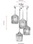 AV-65230-4KT Krom Kaplama Modern Avize E27 Metal Kristal 40cm 3