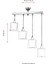 AV-65233-4Y-BSY-F Siyah Boyalı Modern Avize E27 Metal Cam 70x14cm 3