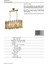 AV-65222-YM-E Eskitme Kaplama Modern Avize E14 Metal Kristal 65x22cm 4