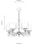AV-65227-5E Eskitme Kaplama Modern Avize E27 Metal Cam 58cm 3