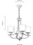 AV-65228-4E Eskitme Kaplama Modern Avize E27 Metal Cam 55cm 3