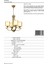 AV-65228-4E Eskitme Kaplama Modern Avize E27 Metal Cam 55cm 4