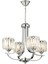 AV-65226-4K Krom Kaplama Modern Avize E27 Metal Kristal 55cm 2