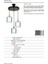 AV-65233-3T-BSY-F Siyah Boyalı Modern Avize E27 Metal Cam 40cm 4