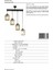 AV-65230-4Y-BSY Siyah Boyalı Modern Avize E27 Metal Kristal 64x15cm 4