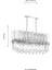 AV-60101-S85X40 Sarı Kaplama Modern Avize E27 Metal Kristal 85x40cm 3