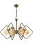 AV-60103-6E Eskitme Kaplama Modern Avize E14 Metal Cam 55cm 2