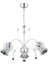 AV-65236-3K Krom Kaplama Modern Avize E27 Metal Kristal Cam 56cm 2