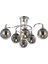 AV-60156-6K Krom Kaplama Modern Avize E27 Metal Cam 60cm 2