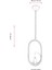 AV-60180-1BSY Siyah Boyalı Modern Avize E27 Metal Cam 16cm 3