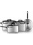 2307437 Berghoff Gem Downdraft 7 Parça Tencere Seti 1