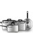2307437 Berghoff Gem Downdraft 7 Parça Tencere Seti 2