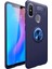 Xiaomi Mi 6x Kılıf Renkli Yüzüklü Manyetik Silikon Kapak Mavi 1