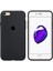Apple iPhone 6 Plus Silikon Kılıf Siyah 1