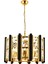 AV-60099-S50 Sarı Kaplama Modern Avize E14 Metal Kristal 50cm 1