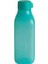 Eko Şişe Vidalı Kapak Kare 500 ml Turkuaz 1