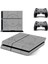 Kt Decoration Playstation 4 Logo Gri Arkaplan Fat Modern Sticker Kaplama Seti 1