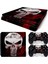 Kt Decoration Skull Playstation 4 Slim Kasa Sticker Kaplama 1