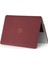 Apple Macbook Pro Retina 15.4 A1398 Kılıf 2in1 Mat Doku Case Bordo 2