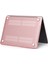 Apple Macbook Air 13.3' 2020 (M1) A2337 Koruma Kılıfı A2337 Mat Doku Case Pembe 3